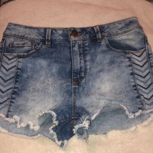Jean shorts